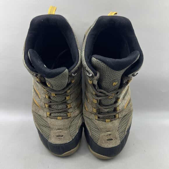 Merrell Pine Mid Ventilator Hiking Boots Men Size 11 Brown Suede Comfort Shoes main image 7
